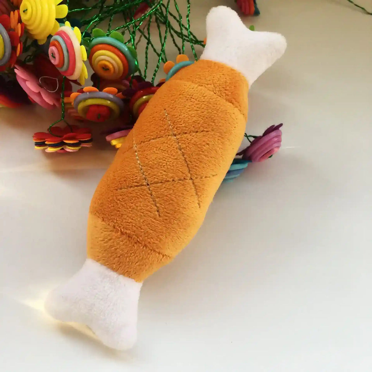 Gioco per Cani in Peluche – Modello "Barbecue" - Dog Moda