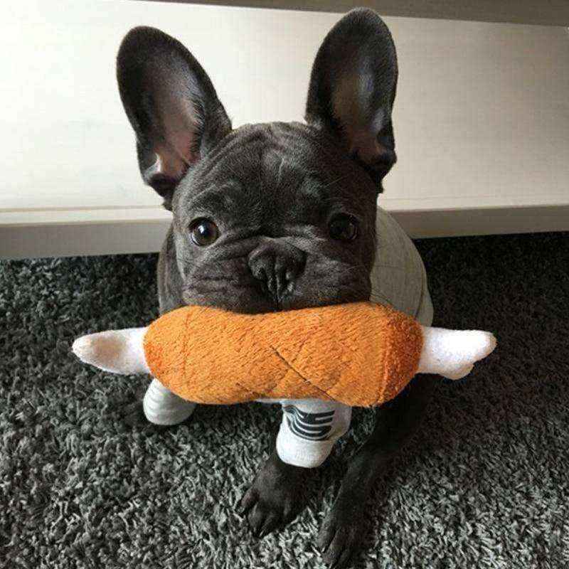 Gioco per Cani in Peluche – Modello "Barbecue" - Dog Moda