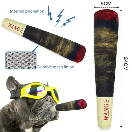 Gioco per Cani "Joint" in Peluche - Sigaretta Finta - Dog Moda