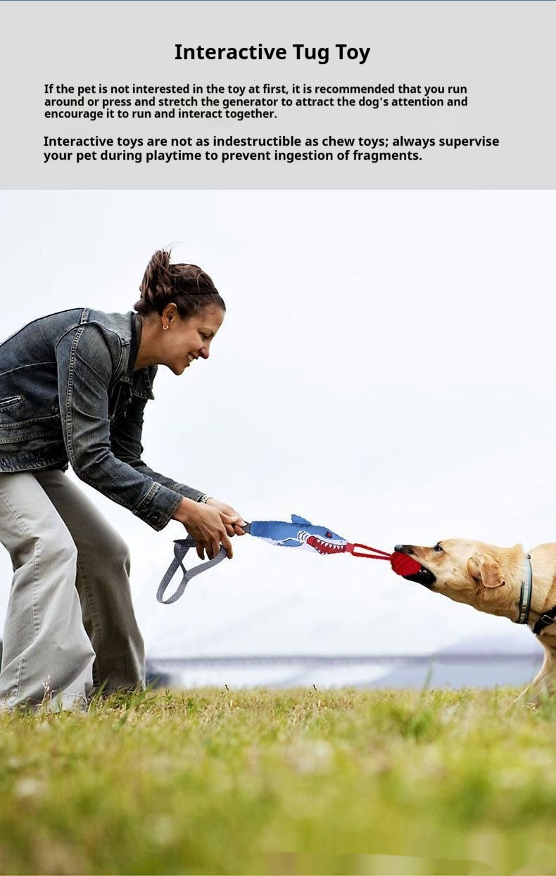 Gioco interattivo con corda per cani di taglia piccola media e grande Dog Moda