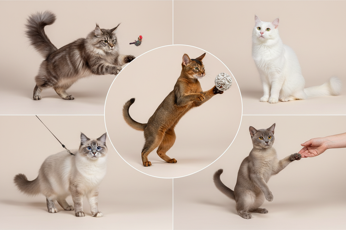 5 Razze di Gatti Che Si Comportano Quasi Come Cani 🐕