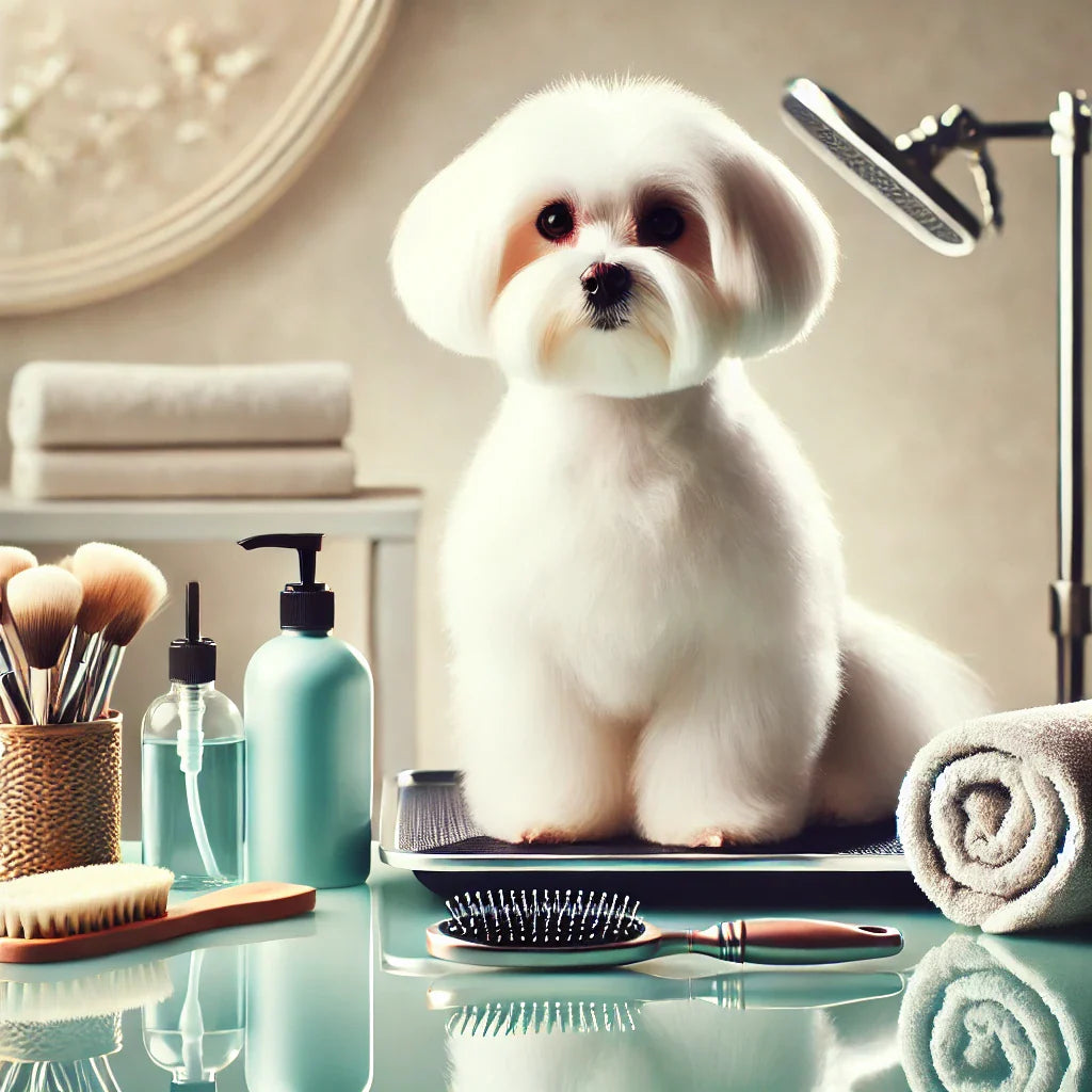 Come mantenere il pelo del maltese sempre bianco e lucente