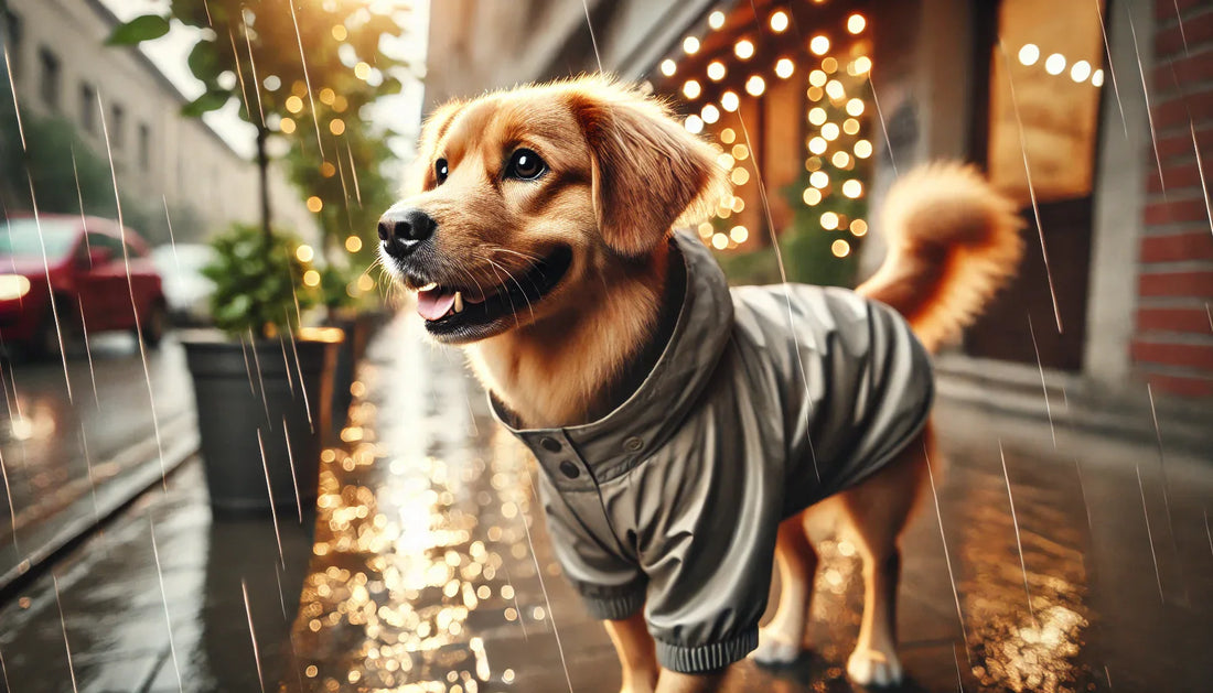 Il Cane e la Pioggia: Come Proteggerlo e Farlo Uscire Serenamente
