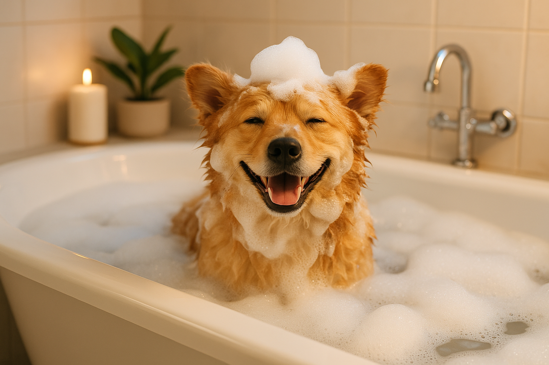 Bagno a secco per cani: quando e come usarlo