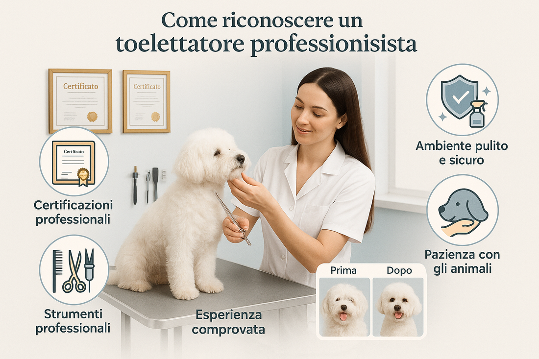 Come riconoscere un buon toelettatore professionista