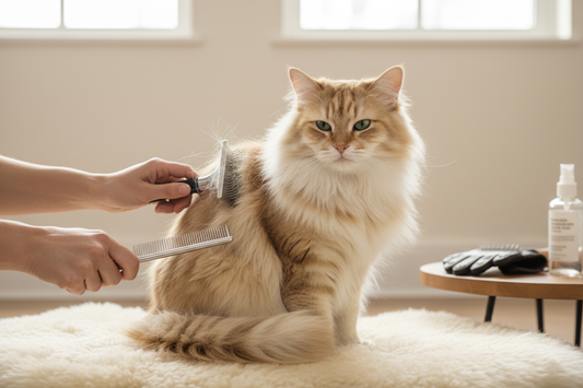 Gatto a Pelo Lungo: Come Prevenire i Nodi Senza Tosare 🐱