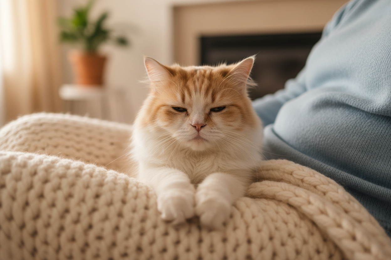 Il gatto fa la pasta su di te? Ecco la spiegazione scientifica