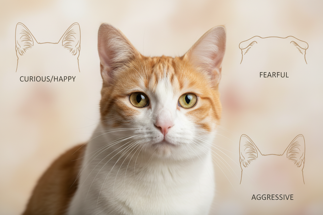 Linguaggio delle Orecchie del Gatto: Leggi le Emozioni in 3 Secondi