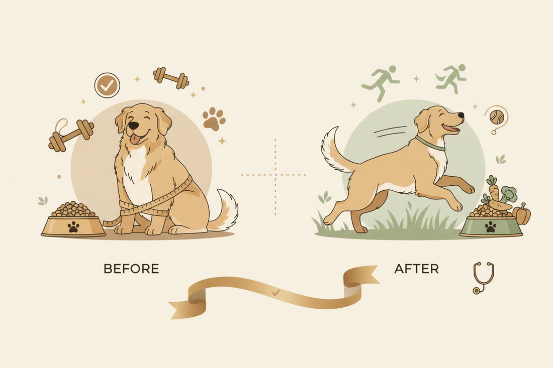 Sovrappeso nel Cane: Guida al Dimagrimento Sano ⚖️