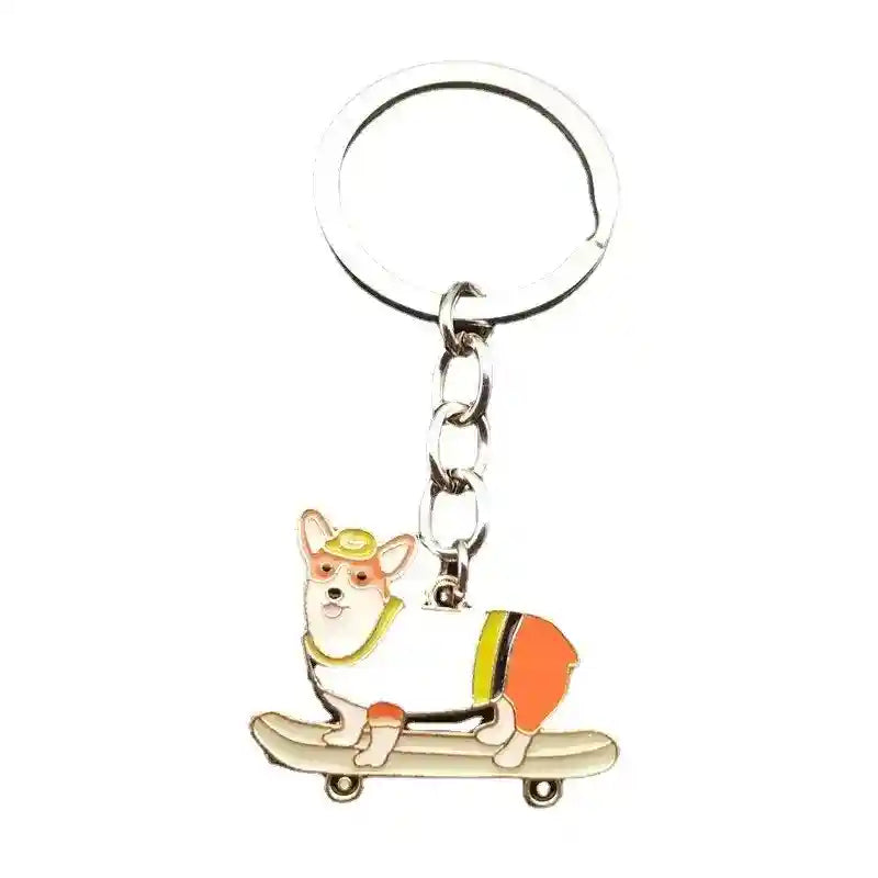 Portachiavi Corgi - Idea Regalo Originale per Amanti Cani by Dog Moda