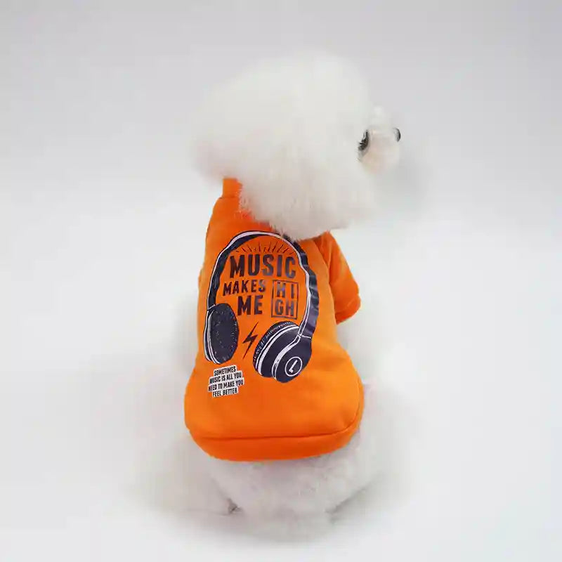 Felpa Pile Cani con Stampe - Cappuccio e Design Trendy by Dog Moda