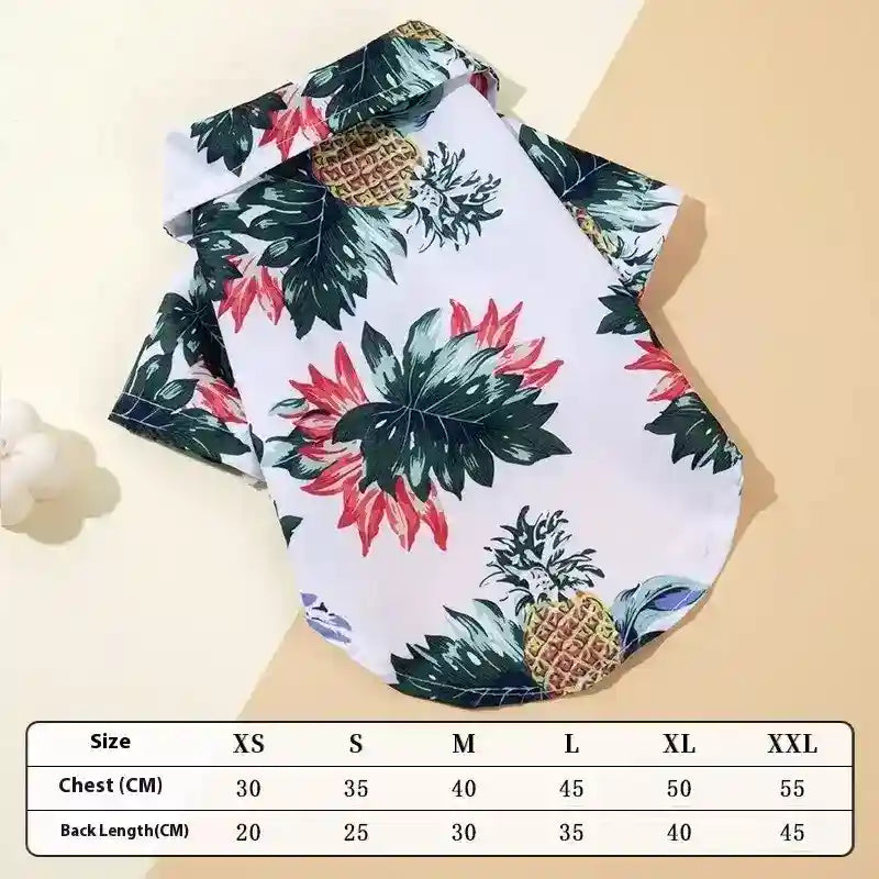 Camicetta Hawaiana per Gatti - Estiva Leggera e Fresca by null