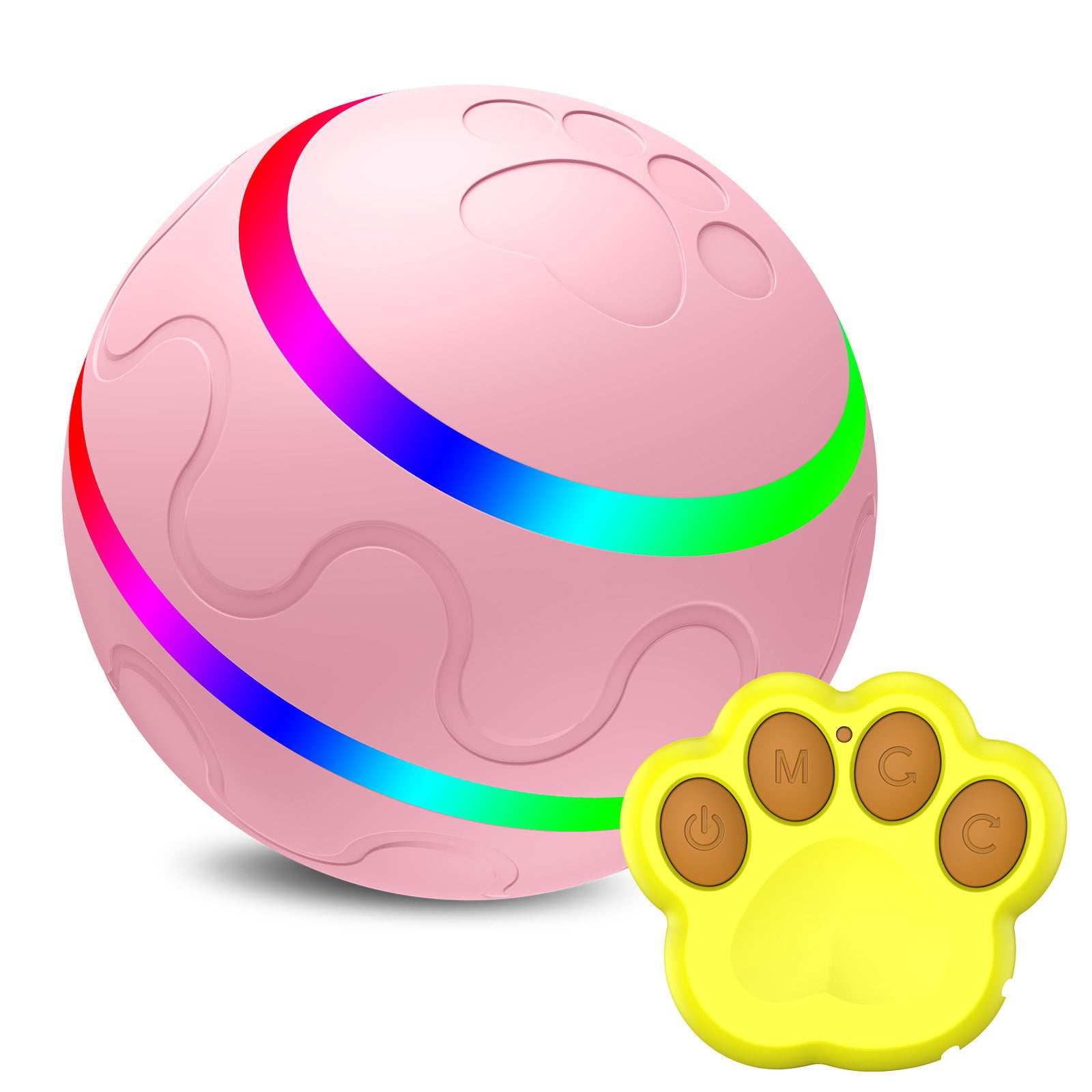 Palla interattiva gioco per cani con telecomando - Cheepet