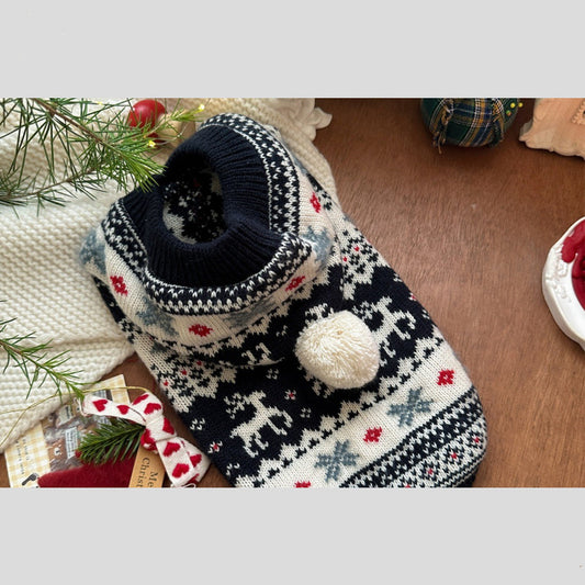 Maglione Natalizio per Gatti e Cani - Caldo Inverno by Dog Moda
