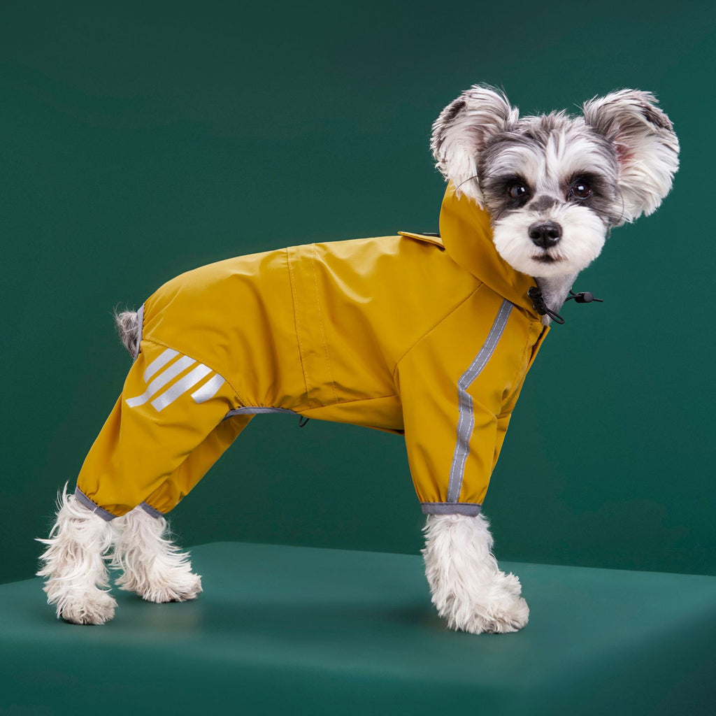 UrbanPaws 4-Legged Dog Raincoat - Rainproof