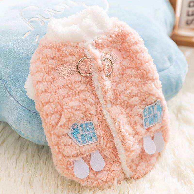 Abrigo de Lana para Perros - Suave con Parche Adorable