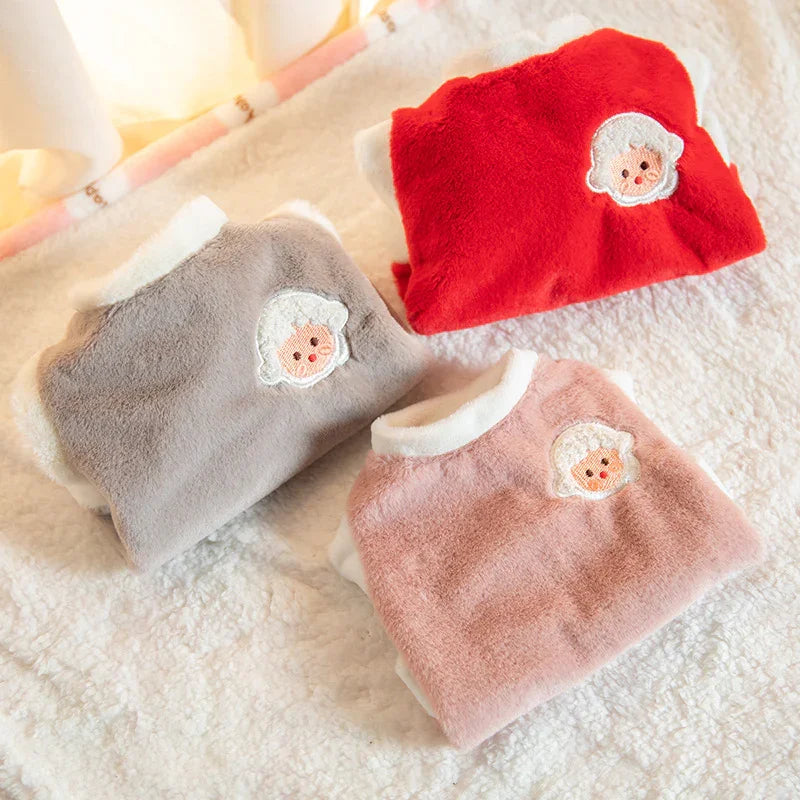 Maglia Pile Gatti - Calda Morbida Inverno per Felini