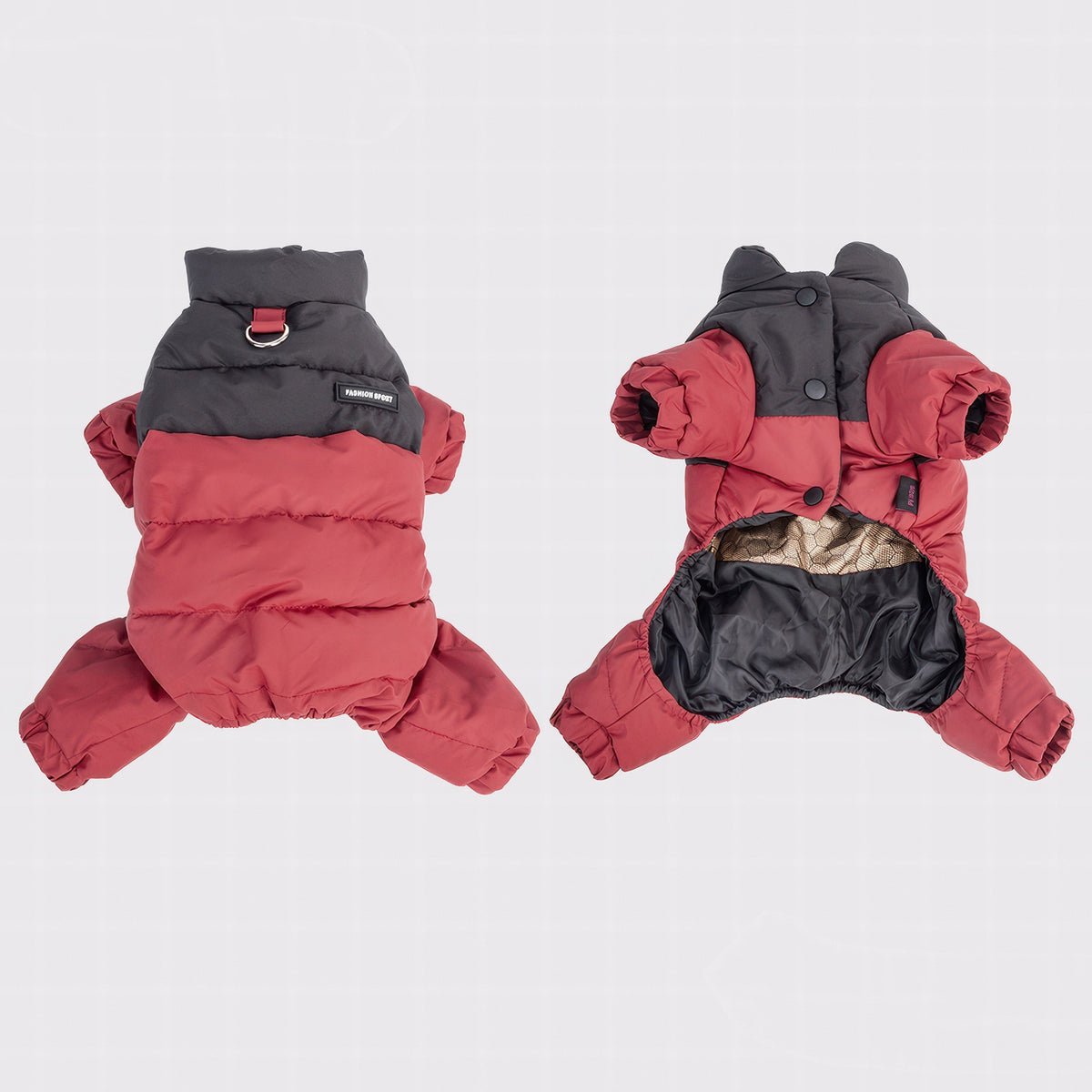 Cappotto per Cani 4 Zampe Imbottito Impermeabile Inverno by Dog Moda