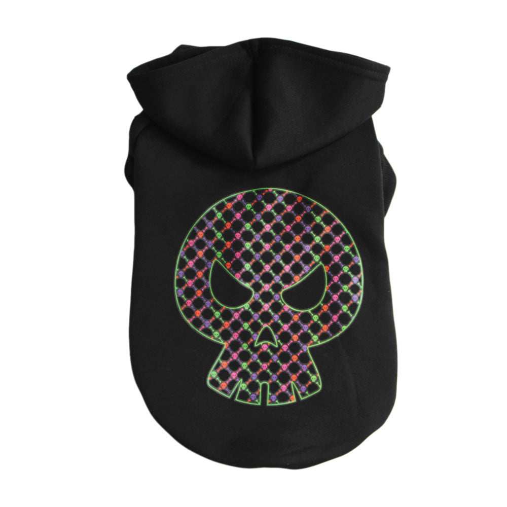 Scary Dog Hoodies "Happy Halloween"