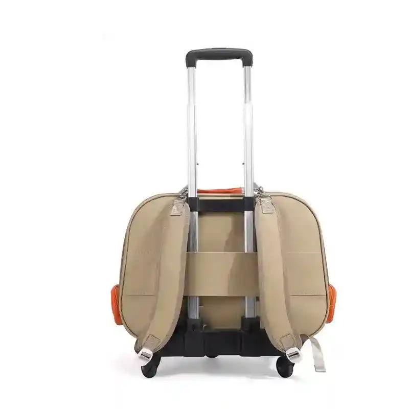 🎒 Borsa Trasportino Spaziale "Vista": Viaggi Sicuri e Trasparenti 🚀 by Dog Moda