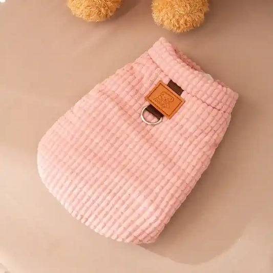 Cappotto Dorothy Rosa per Cani - Imbottito e Caldo by Dog Moda