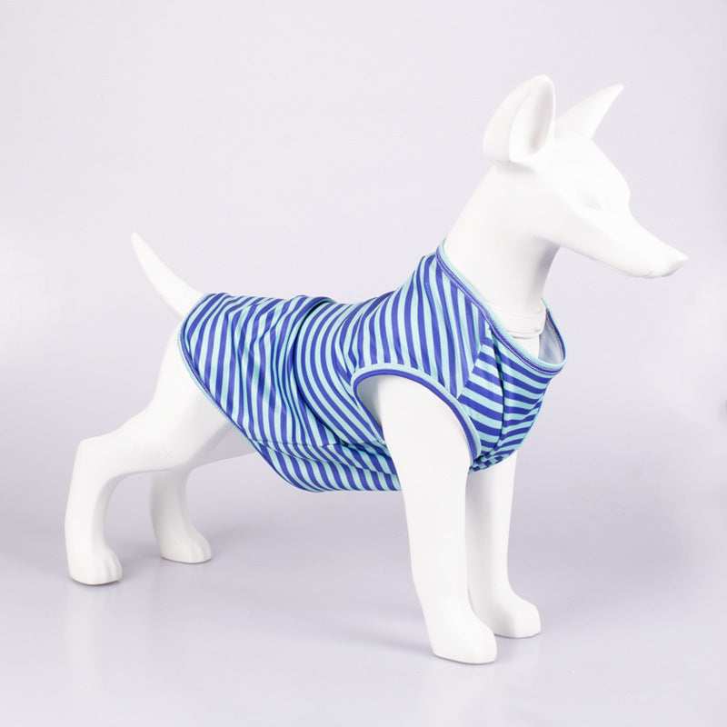 Striped Dog Shirt "Portofino"