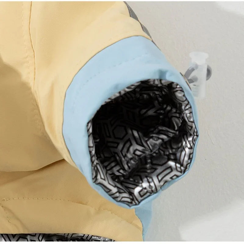 Mountain Dog Regenmantel mit Tasche und Leine