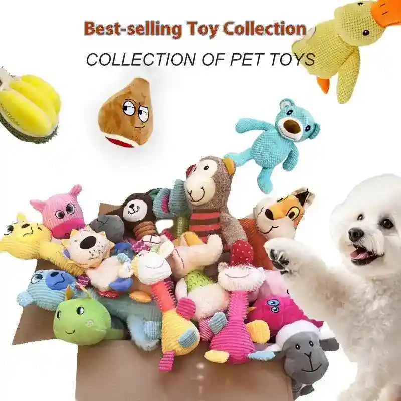 犬用パウルフランクのぬいぐるみサル - 50cm インタラクティブ