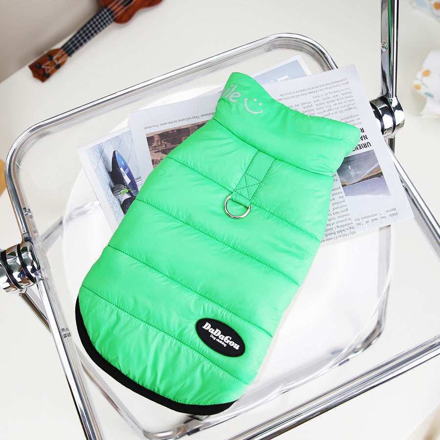 Dadagou "Smile" Coat for Poodle with Integrated Harness