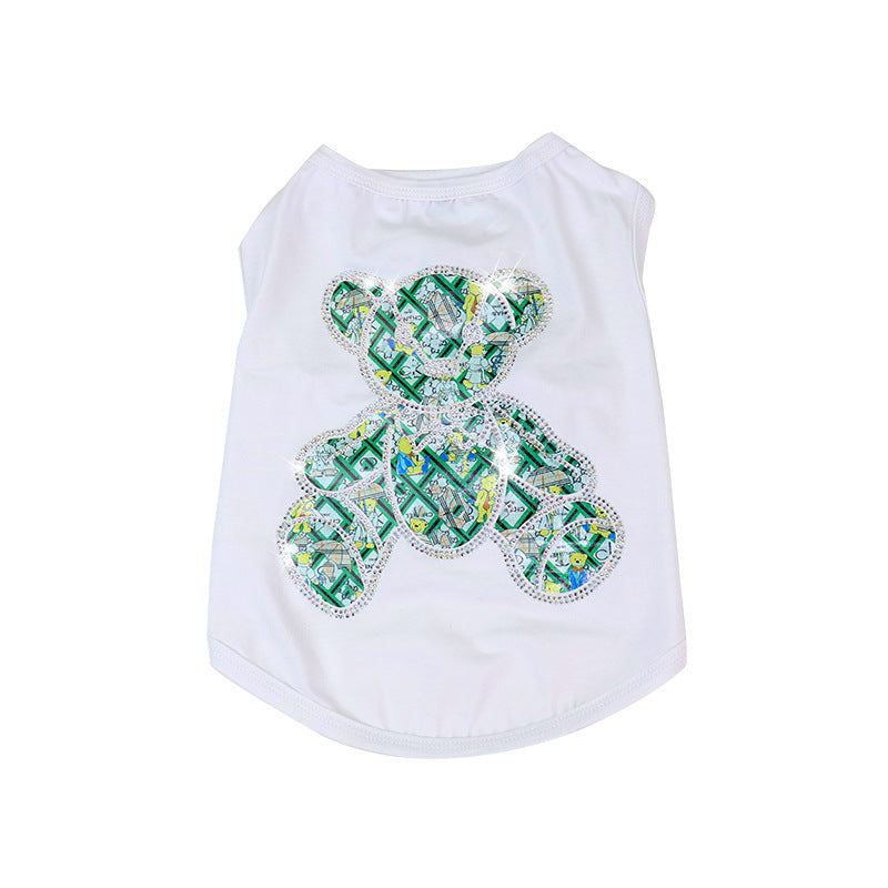 Baumwoll-Hunde-T-Shirt „Honey“