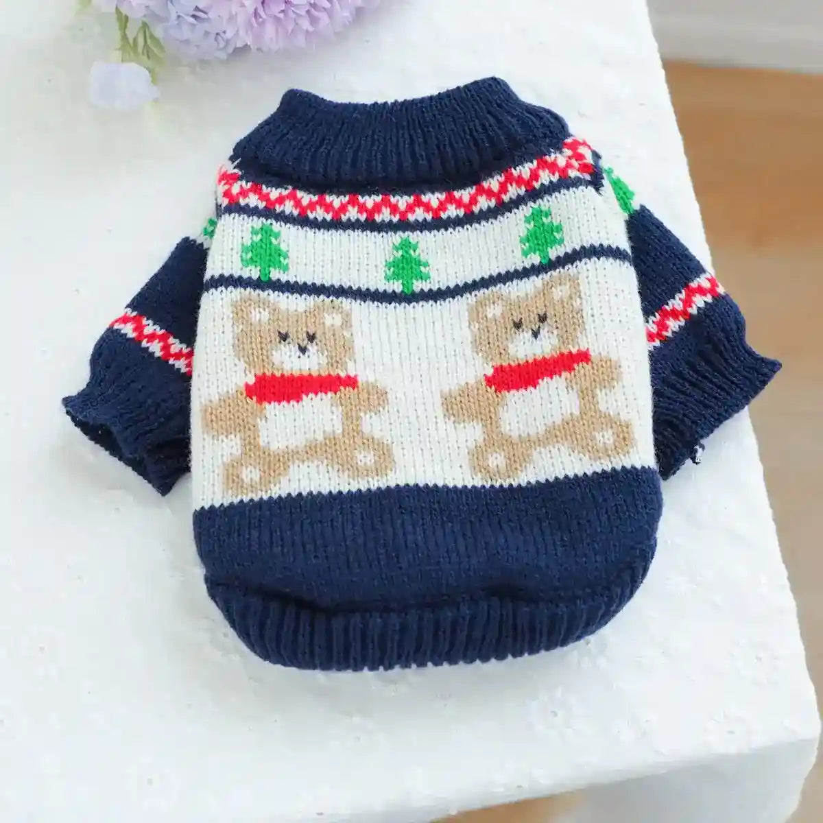 Maglioncino per Cani Ricamato - Fantasie Bear, Cactus e Basketball by Dog Moda