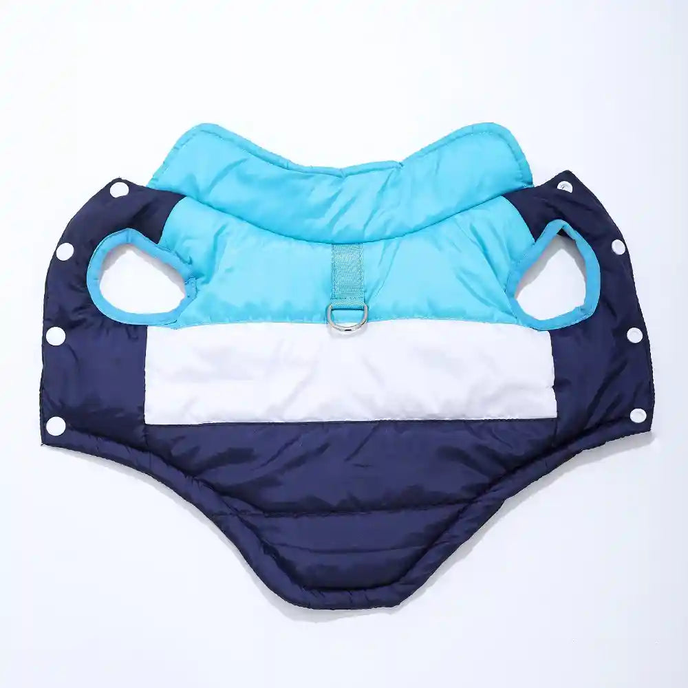 SPACE-jas zonder mouwen voor honden - Gewatteerde hoge kraag