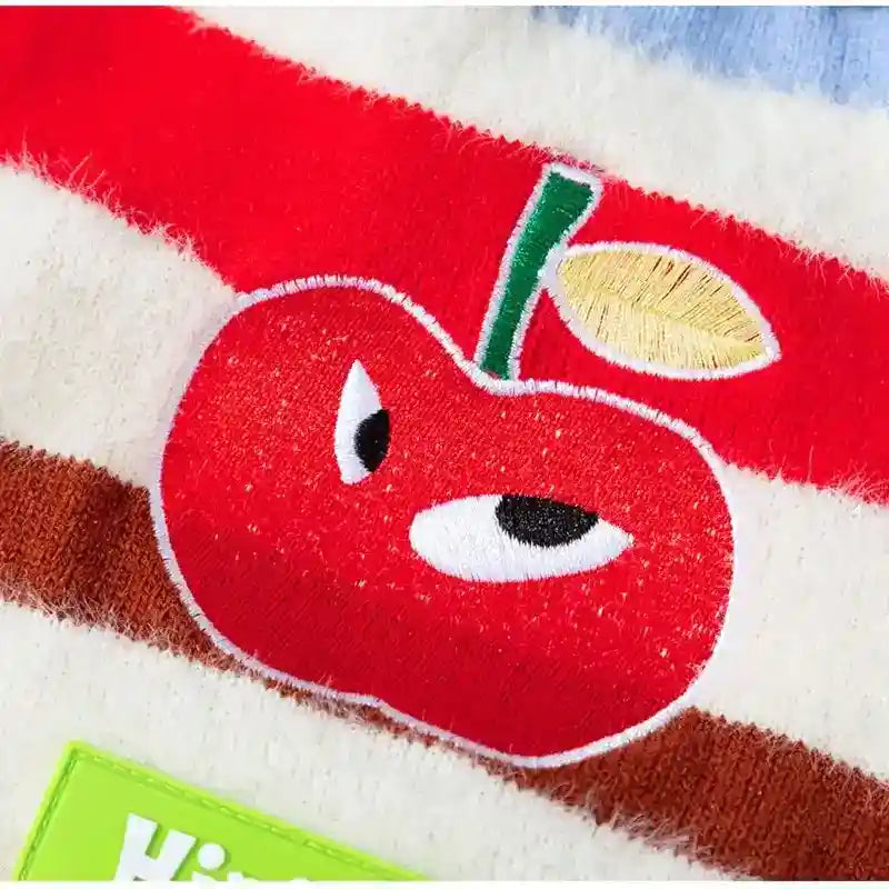 Maglione CHERRY Hipidog - Righe Colorate e Ciliegie by Dog Moda