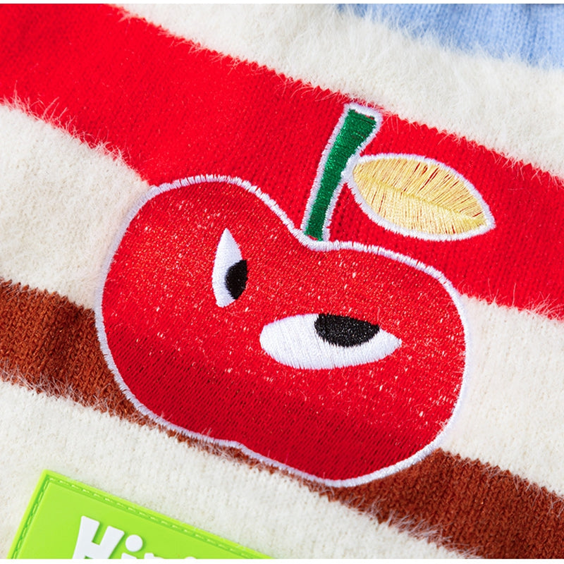 Maglione CHERRY Hipidog - Righe Colorate e Ciliegie