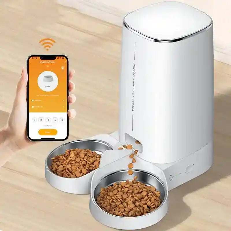 Distributore Automatico Cibo Cani Gatti 4L WiFi by Dog Moda