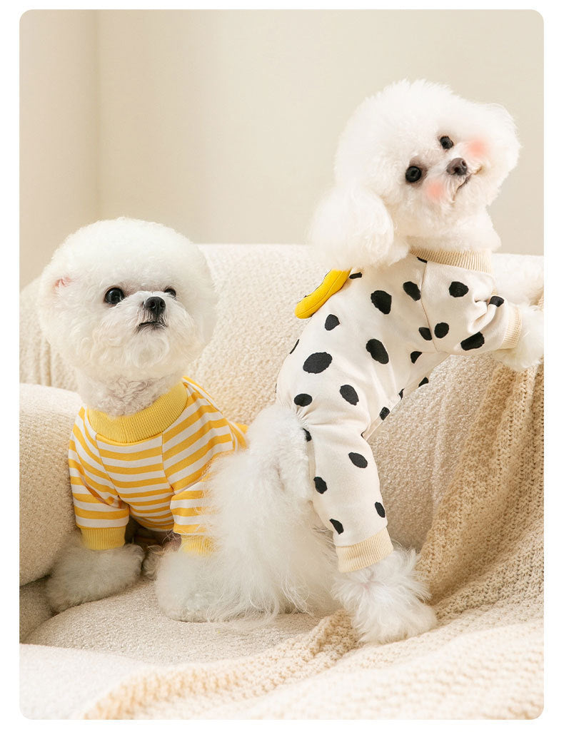 "I'm a Believer" Dog Pajama Onesie - Comfort and Style for Your Four-Legged Friend