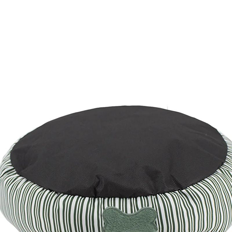 Hunde- und Katzenbett „Paris Striped“ – Warmer Samt