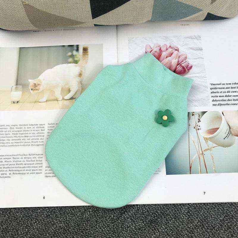 Camiseta de Algodón para Perros "Daisy" - Comodidad y Estilo para Cada Temporada