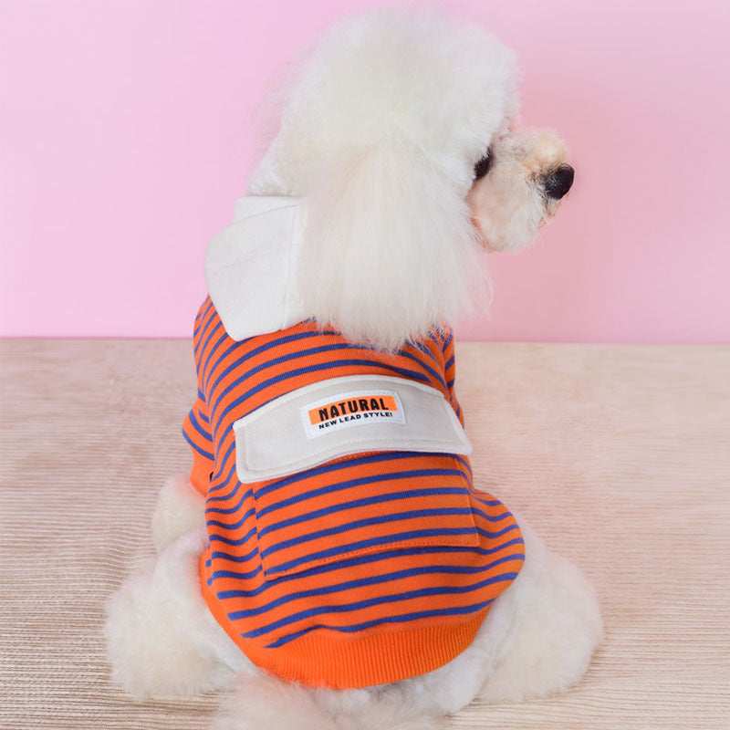 Felpina Chic a Righe per Cani - Dog Moda