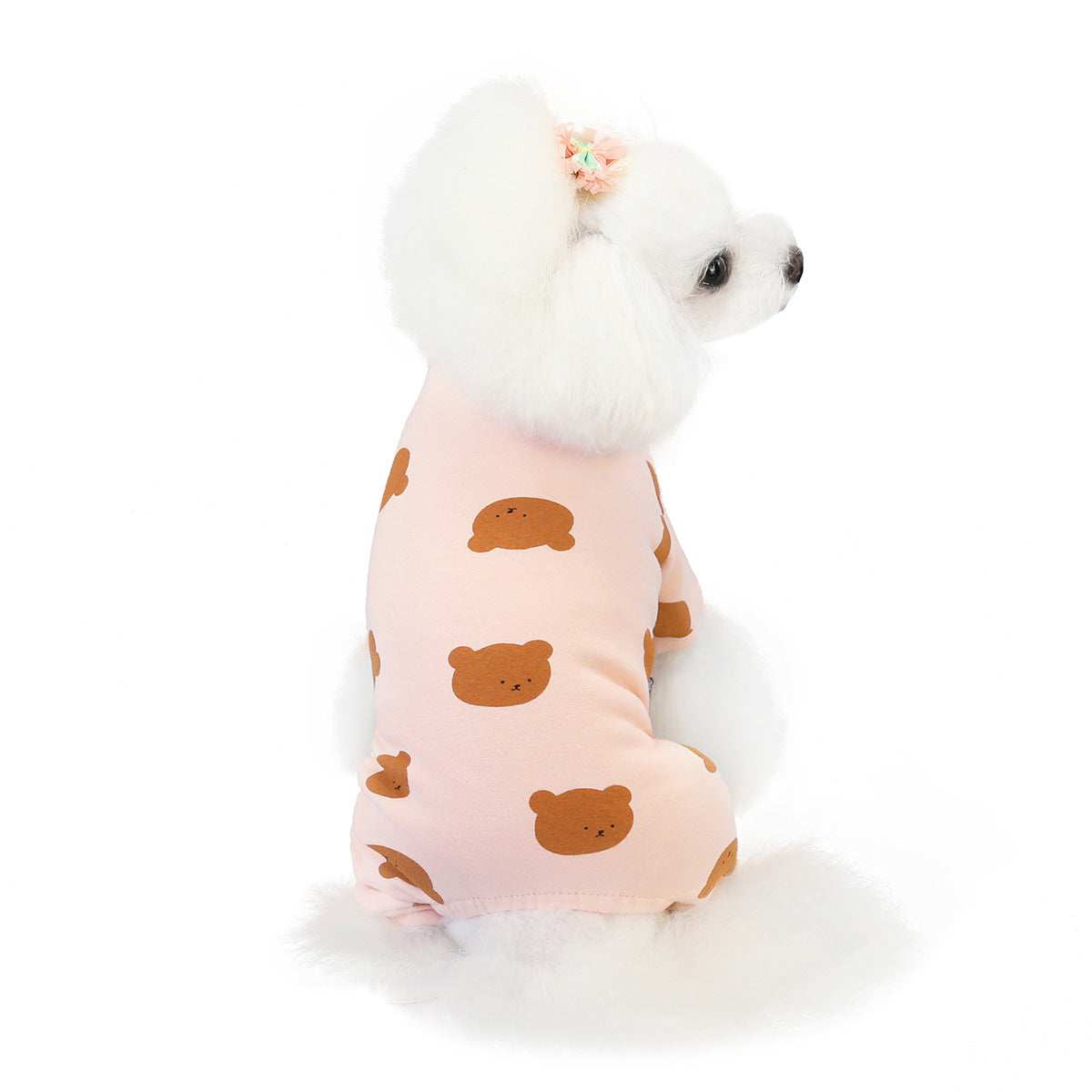 Warm Fleece Jumpsuit for Small Dogs Model "Oreste"