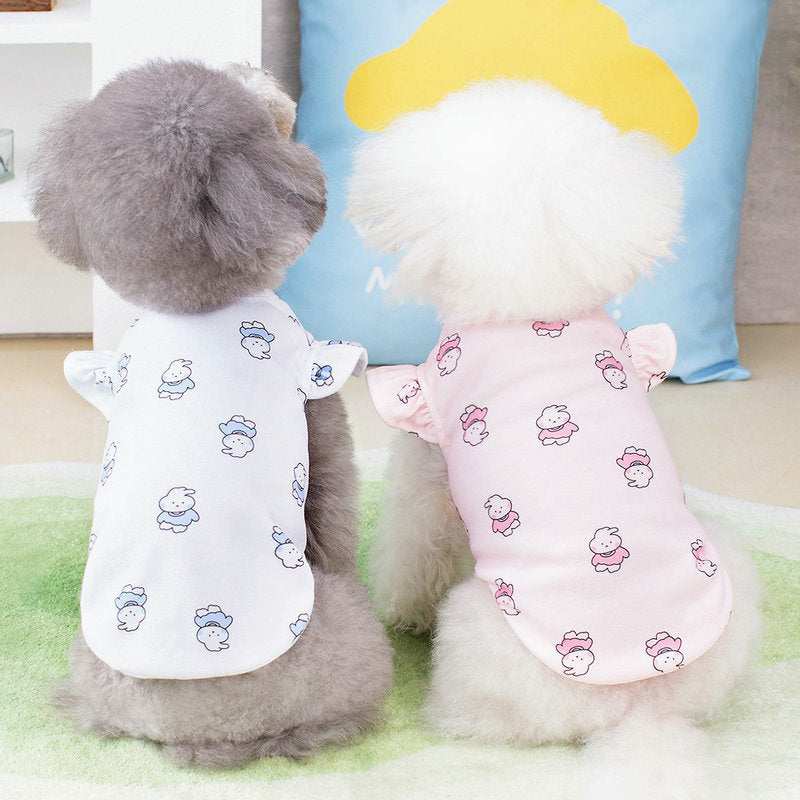 "DearBunny" Dog Shirt with Shoulder Pads