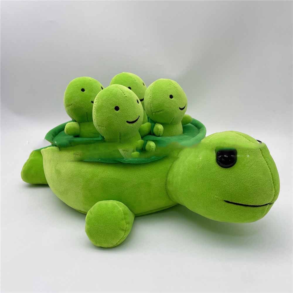 Dog Toy "Turtle" - Plush Turtle with Small Interactive