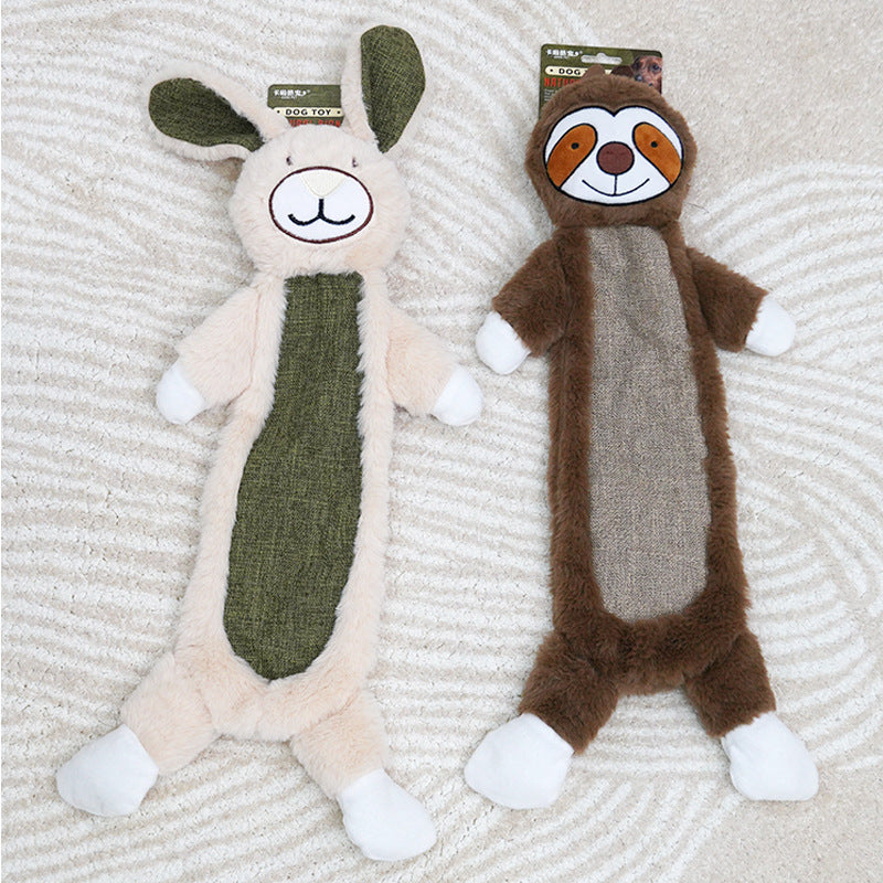 Gioco per Cani in Peluche Morbido – Orso, Rana, Polpo e Altri