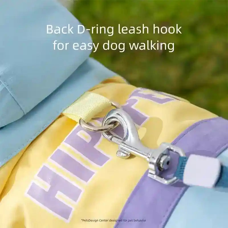 Mono impermeable de invierno para perros - Capucha 4 patas