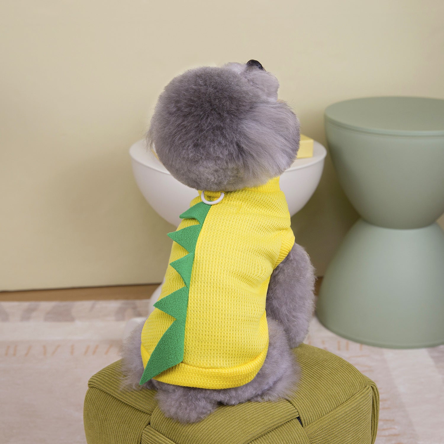 Maglia Cane Dinosauro | Pettorina Integrata | T-Rex | Dogmoda