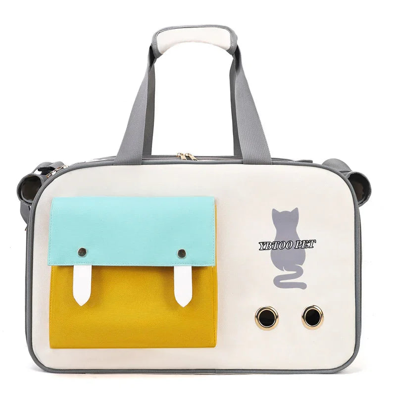 YBTOO 44cm Ventilated Travel Dog Cat Shoulder Bag