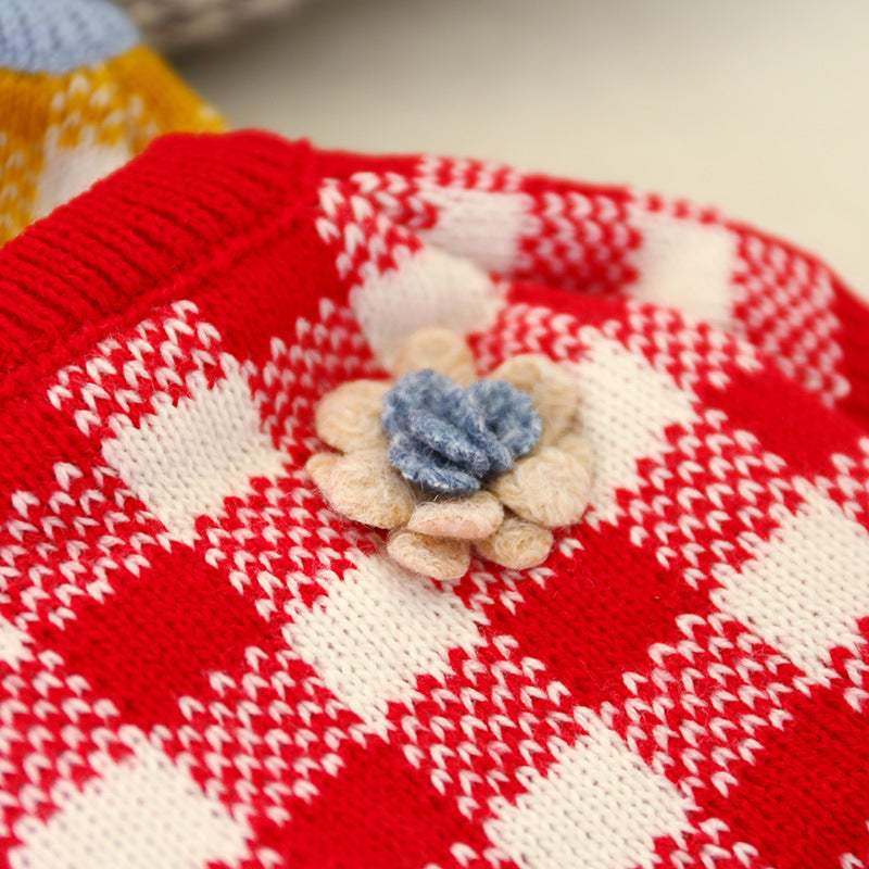 Red Dog Sweater "Heart"