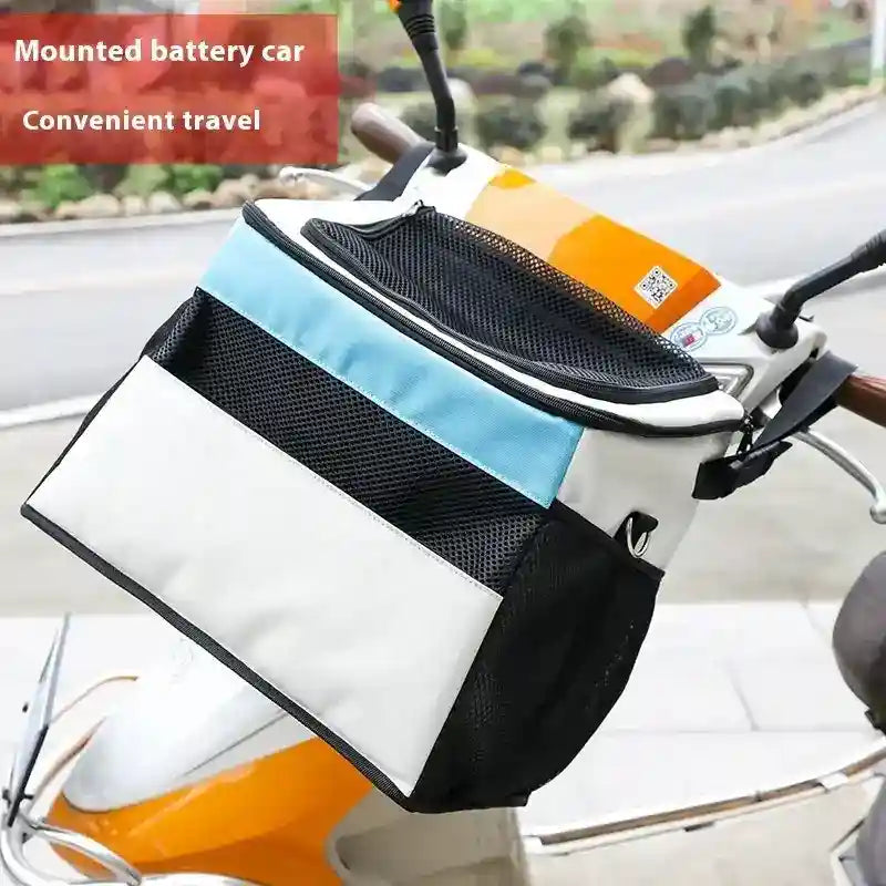 Zaino Trasportino per Cani e Gatti "Astra" | Bici e Auto Safe by Dog Moda