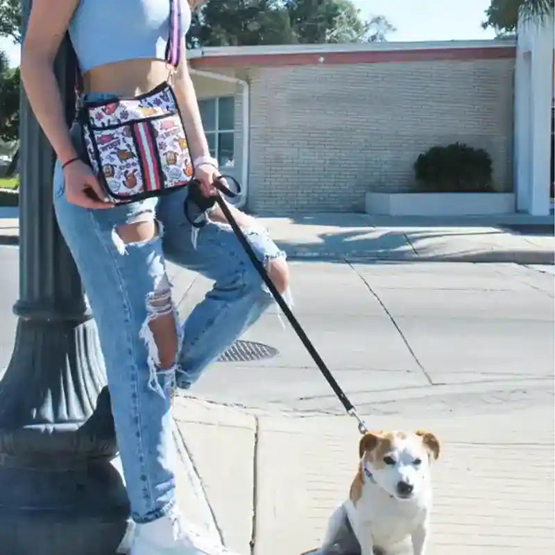 Borsa Porta Snack per Cani con Tasca Sacchetti Igienici by Dog Moda