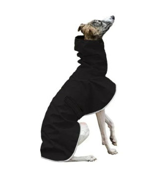 Greyhound Raincoat with Belt and Soft Fleece Padding